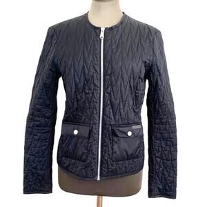 Peak Performance Jona Lightweight Quilted Jacket Full Zip Black Women Medium